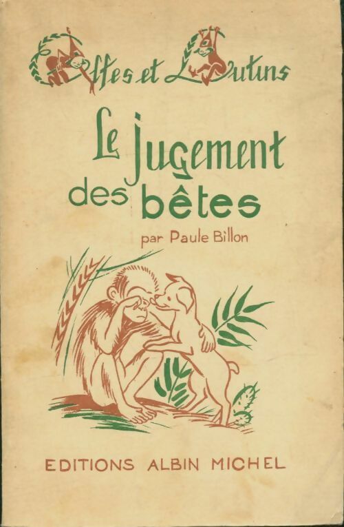 Livrenpoche : Le jugement des bêtes - Paule Billon - Livre