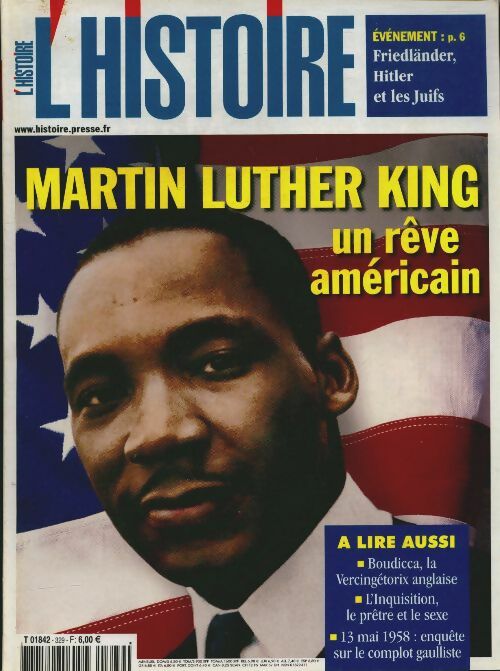 Livrenpoche : L'histoire n°329 : Martin Luther King, un rêve américain - Collectif - Livre