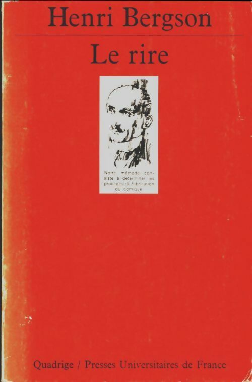 Livrenpoche : Le rire. Essai sur la signification du comique - Henri Bergson - Livre