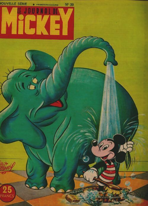 Livrenpoche : Le journal de Mickey n°39 :  - Collectif - Livre