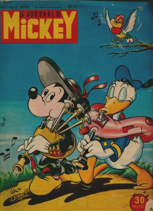 Livrenpoche : Le journal de Mickey n°41 :  - Collectif - Livre
