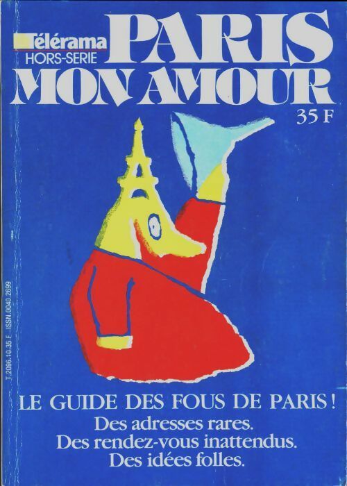 Livrenpoche : Paris mon amour HS Télérama - Collectif - Livre