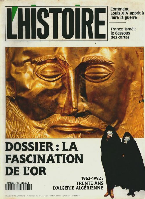 Livrenpoche : L'histoire n°153 : La fascination de l'or - Collectif - Livre