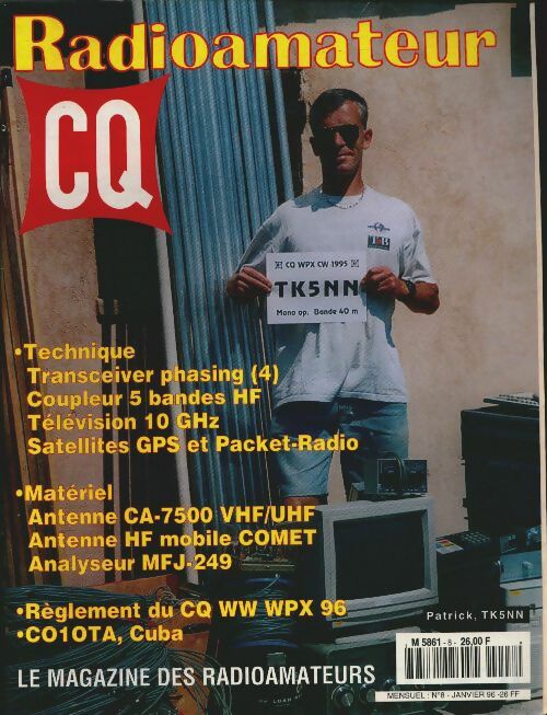 Livrenpoche : CQ Radioamateur n°8 - Collectif - Livre