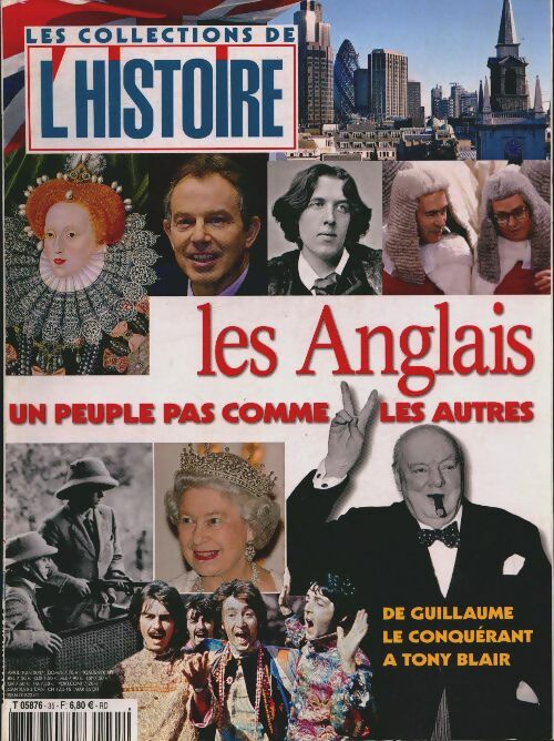 Livrenpoche : Les collections de l'Histoire n°35 : Les anglais, un peuple pas comme les autres - Collectif - Livre
