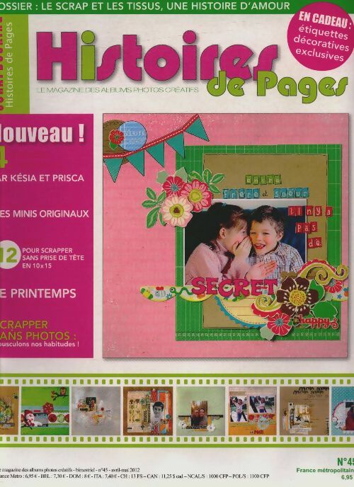 Livrenpoche : Histoires de pages n°45 - Collectif - Livre