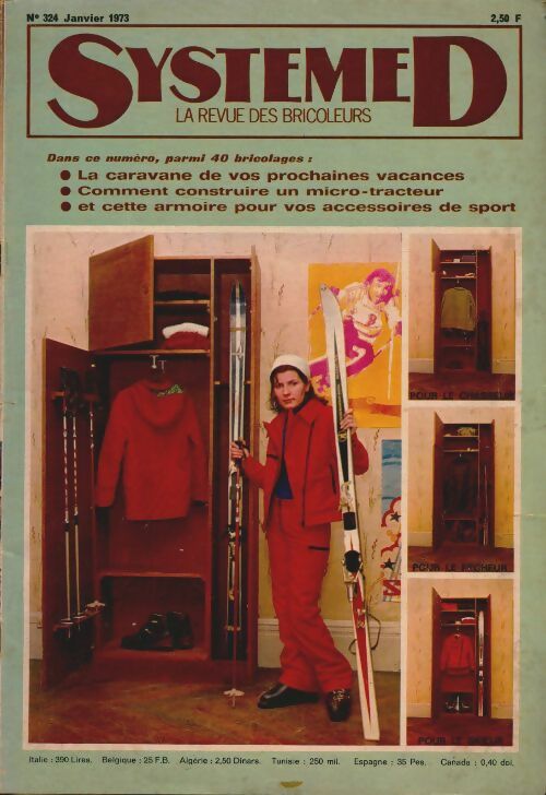 Livrenpoche : Système D n°324 : La caravane de vos prochaines vacances - Collectif - Livre