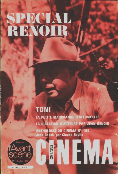Livrenpoche : L'avant Scène Cinéma n°251/252 : Spécial Renoir - Collectif - Livre