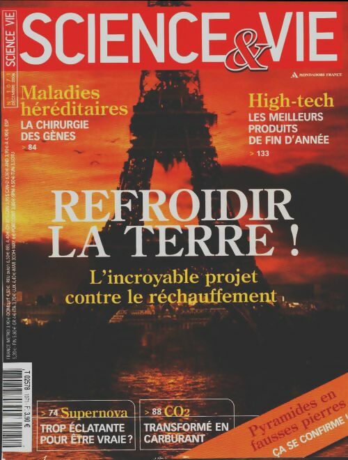 Livrenpoche : Science & vie n°1071 : Refroidir la Terre ! - Collectif - Livre