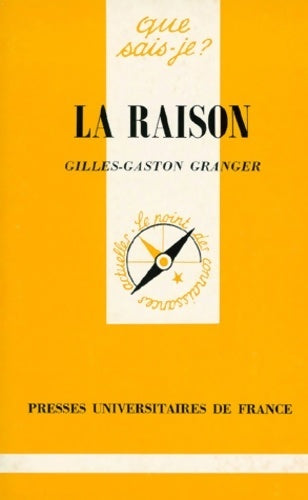 Livrenpoche : La raison - Gilles-Gaston Granger - Livre