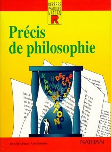 Livrenpoche : Précis de philosophie - Jean-Marc Besse - Livre