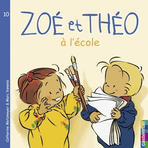 Livrenpoche : Zoé et Théo à l'école - Catherine Metzmeyer - Livre