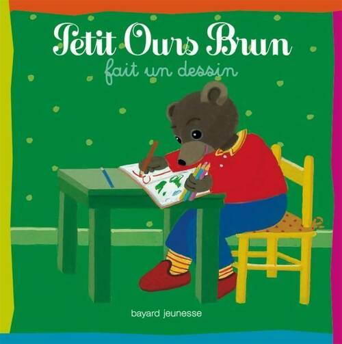 Livrenpoche : Petit ours brun fait un dessin - Marie Aubinais - Livre