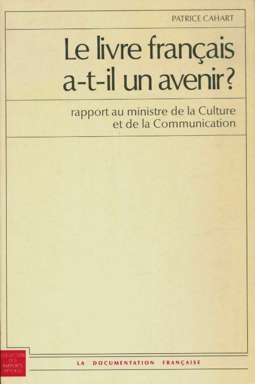 Livrenpoche : Le livre français a t il un avenir ? - Patrice Cahart - Livre