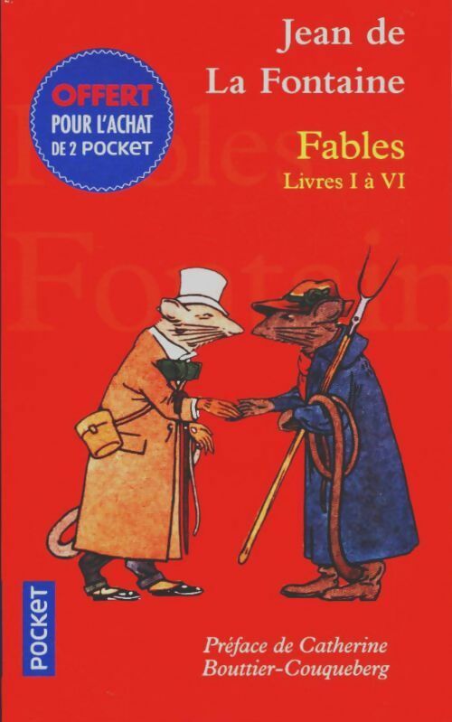 Livrenpoche : Fables livres de I à VI - Jean De La Fontaine - Livre
