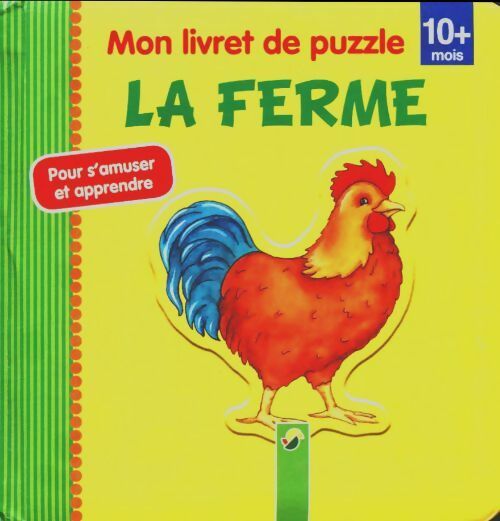 Livrenpoche : Mon livre puzzle : La ferme - Annette Von Der Bey - Livre