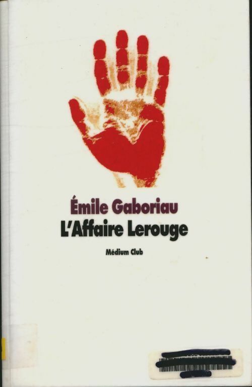 Livrenpoche : L'affaire Lerouge - Emile Gaboriau - Livre