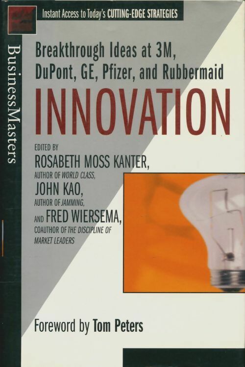 Innovation - Fred Kao -  Harper business - Livre