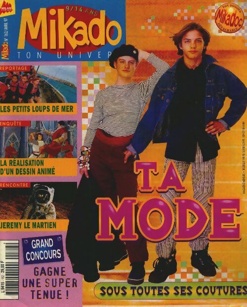Livrenpoche : Mikado n°162 : Ta mode sous toutes ses coutures - Collectif - Livre