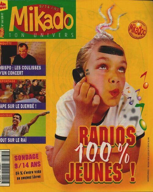 Livrenpoche : Mikado n°164 : Radios 100% jeunes ! - Collectif - Livre