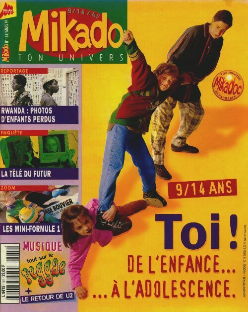 Livrenpoche : Mikado n°161 : Toi, de l'enfance à l'adolescence - Collectif - Livre