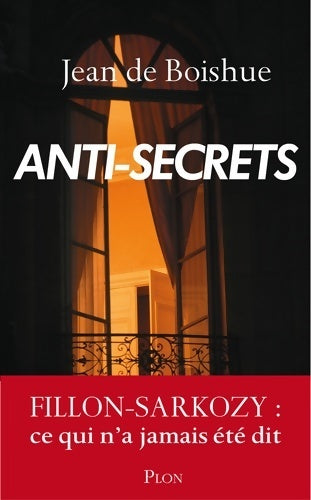 Livrenpoche : Anti-secrets - Jean De Boishue - Livre