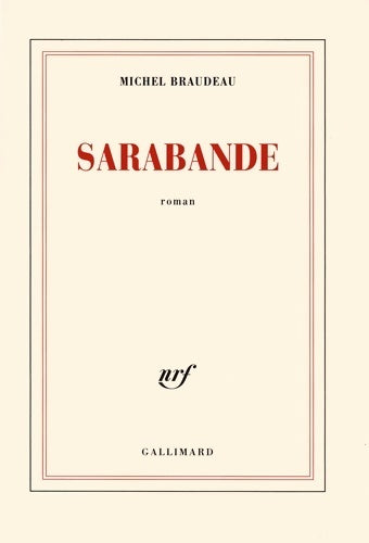 Livrenpoche : Sarabande - Michel Braudeau - Livre