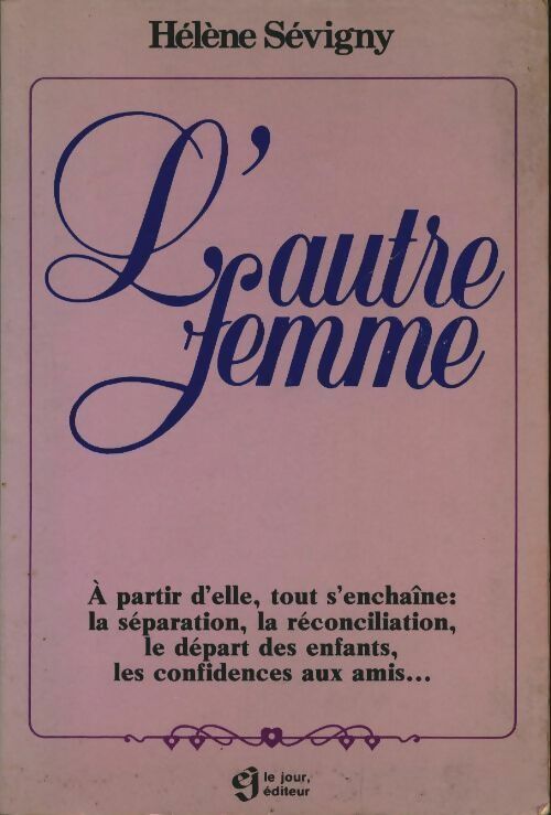 Livrenpoche : L'autre femme - Hélène Sévigny - Livre