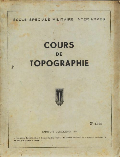 Livrenpoche : Cours de topographie - Collectif - Livre