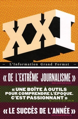 Coffret 2008 XXI  - Laurent Beccaria - Livre