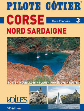 Livrenpoche : Pilote côtier - Corse nord Sardaigne - Alain Rondeau - Livre