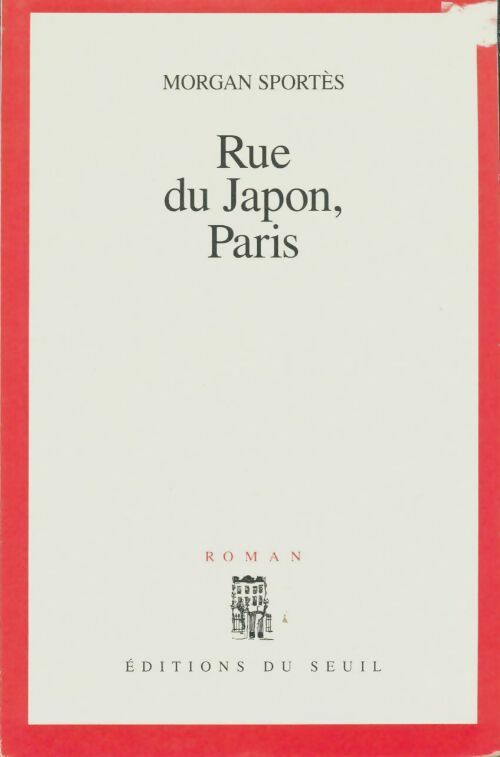 Livrenpoche : Rue du Japon, Paris - Morgan Sportès - Livre