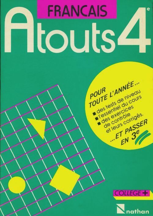 Livrenpoche : Français Atouts 4e - Michel Rolland - Livre