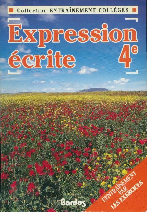 Livrenpoche : Expression écrite 4e - Collectif - Livre