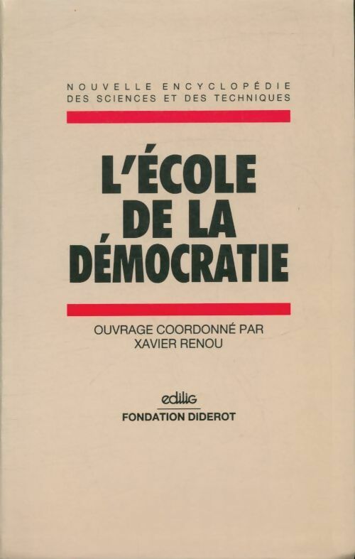 Livrenpoche : L'école de la démocratie - Xavier Pommereau - Livre
