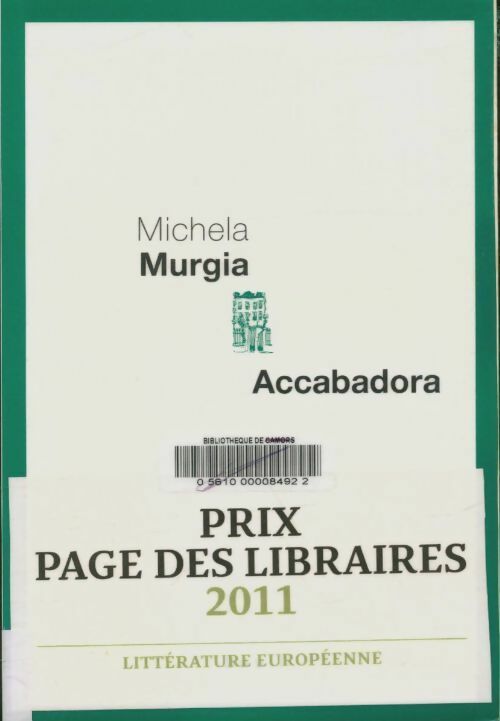 Livrenpoche : Accabadora - Michela Murgia - Livre