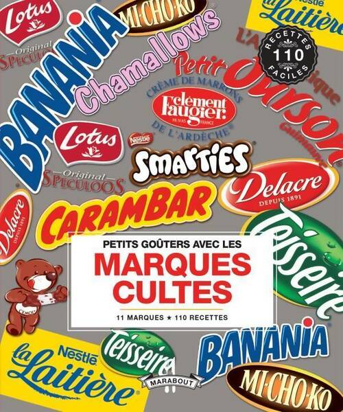 Livrenpoche : Petits goûters avec les marques culte - Collectif - Livre