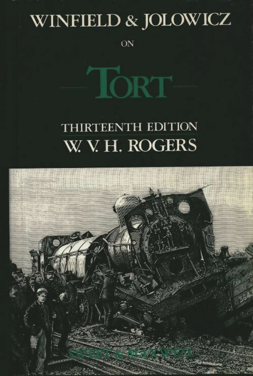 Livrenpoche : Winfield & Jolowicz on tort - W.V.H. Rogers - Livre