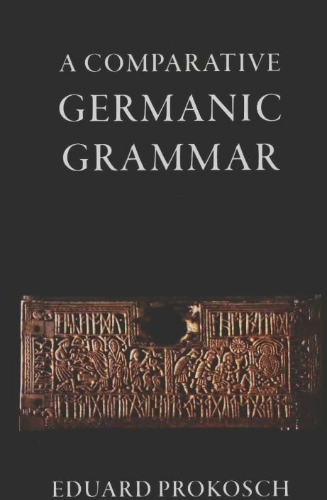 Livrenpoche : A comparative germanic grammar - Eduard Prokosch - Livre