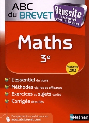 Livrenpoche :  Maths 3e - Gilles Mora - Livre