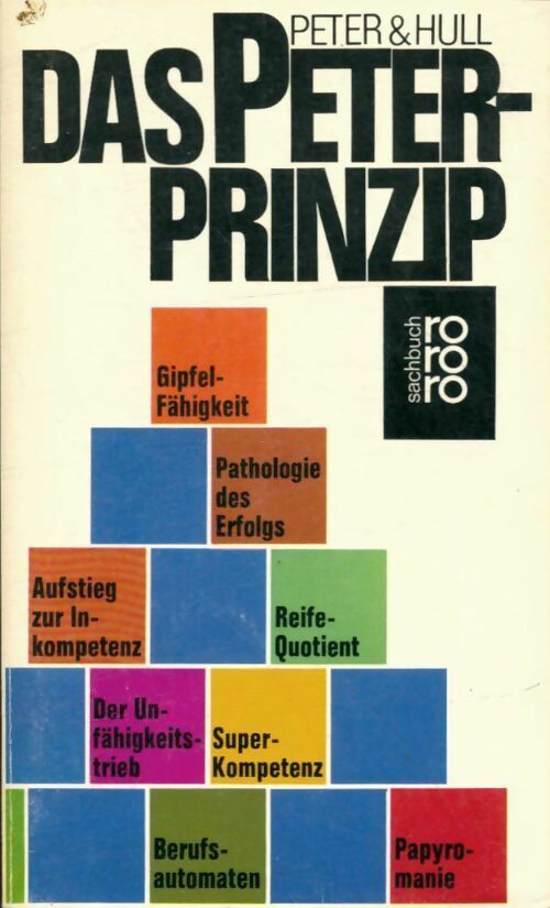Livrenpoche : Das peter - prinzip - Raymond Hull - Livre