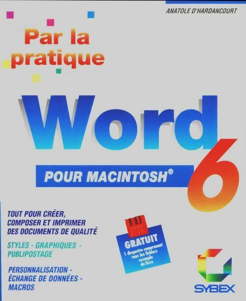 Livrenpoche : Word pour Macintosh 6 - Anatole D'Hardancourt - Livre
