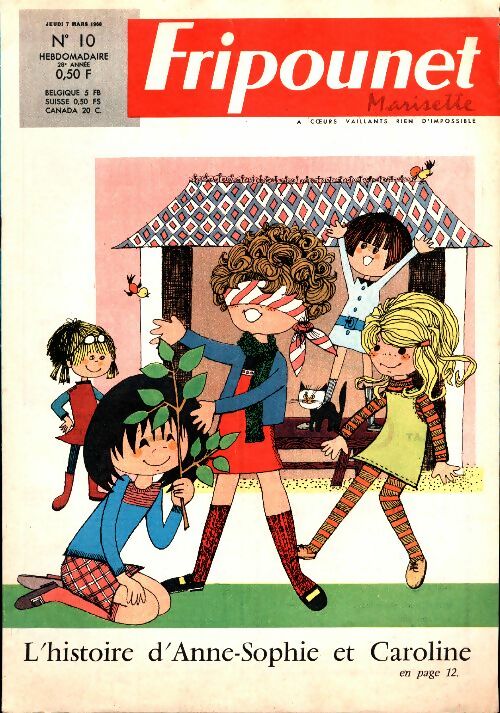 Livrenpoche : Fripounet 28e année n°10 - Collectif - Livre