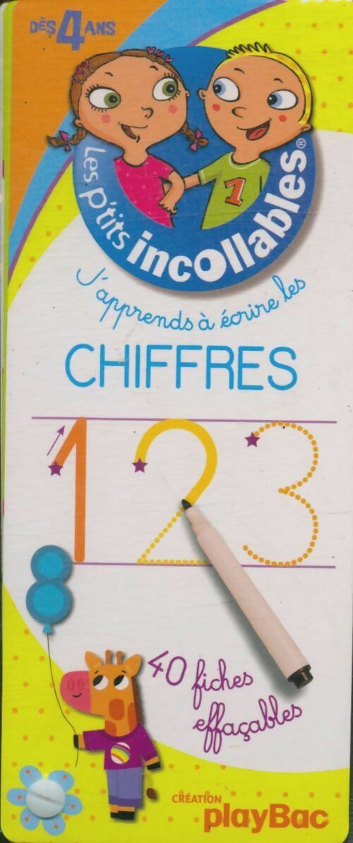 Livrenpoche : J'apprends à écrire les chiffres - Collectif - Livre