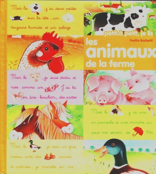 Livrenpoche : Les animaux de la ferme - Yvette Barbetti - Livre