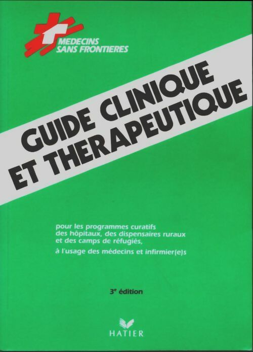 Livrenpoche : Guide clinique et thérapeutique - Collectif - Livre