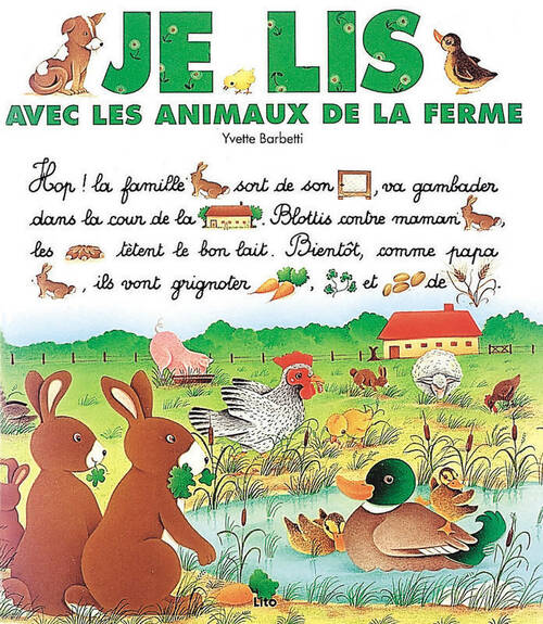 Livrenpoche : Je lis avec les animaux de la ferme - Yvette Barbetti - Livre