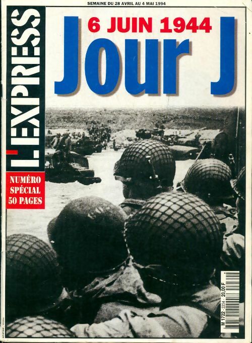 Livrenpoche : L'Express n°2234 : 6 juin 1944 Jour J - Collectif - Livre