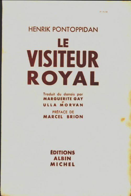 Livrenpoche : Le visiteur royal - Henrik Pontoppidan - Livre
