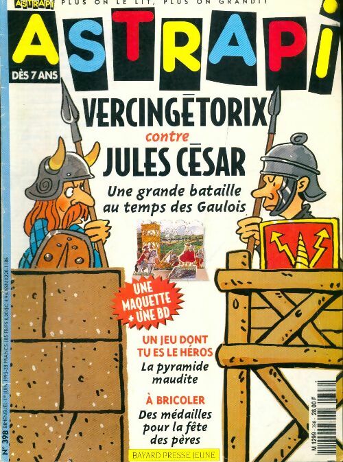 Livrenpoche : Astrapi n°398 : Vercingétorix contre Jules César - Collectif - Livre